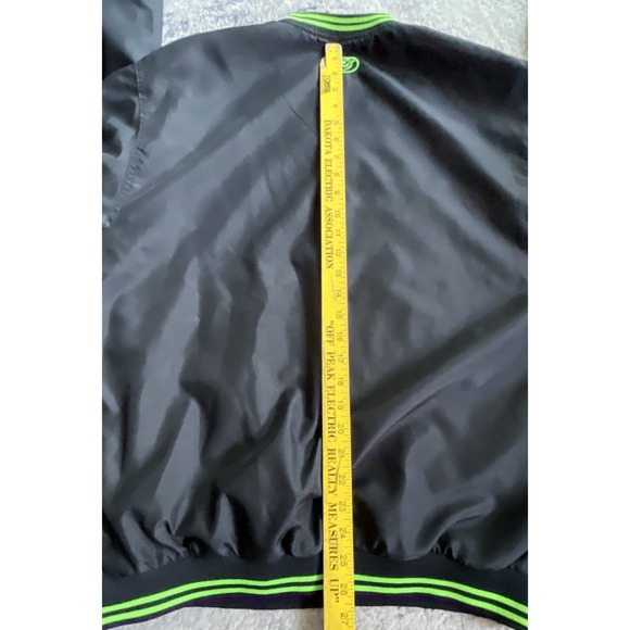 ArcticWear by Arctic Cat Cat's Pride Black Neon Green Pullover Jacket Men's‎ M - Picture 9 of 12